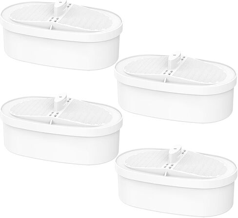 Water Filter Replacement for All Waterdrop Pitchers and Dispensers, WD-PT-07, WD-PT-05, WD-PT-04, WD-WFD-22L, WD-WFD-40L, Reduces PFAS, Last Up to 3 Months or 200 Gallons (Pack of 4) in Kuwait