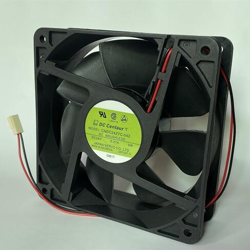 New CNDC24Z7C-042 Inverter Fan CNDC24Z7C-042 24V 0.37A 9W 120×120×38mm 2-Wire Inverter Cooling Fan in Kuwait