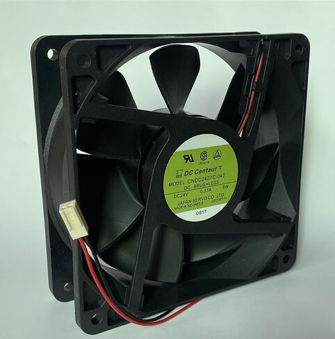 New CNDC24Z7C-042 Inverter Fan CNDC24Z7C-042 24V 0.37A 9W 120×120×38mm 2-Wire Inverter Cooling Fan in Kuwait