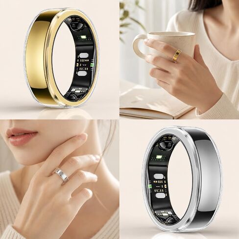 5 عبوات من الأغطية الحلقية المتوافقة مع RingConn Gen 3، ملحقات حماية حلقة TPU رفيعة للغاية مضادة للخدش للرجال والنساء (5شفاف، مقاس 9) in Kuwait