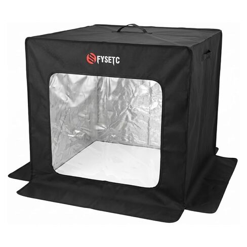 حاوية مقاومة للحريق مطورة لـ Anycubic Kobra3-Max: غطاء غبار قابل للطي 29.5 لتر × 26.8 عرض × 31.5 ارتفاع بوصة مع نافذة شفافة لا يتطلب إطار مقبض علوي لأجزاء الطباعة ثلاثية الأبعاد in Kuwait