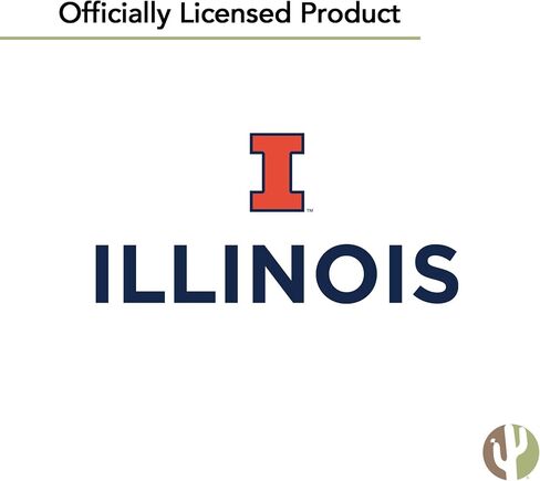 علم جامعة إلينوي ديزرت كاكتوس - لافتة قتال Illini U of I مقاس 3 × 5 أقدام، عرض قماشي متين داخلي/خارجي (النمط I1) in Kuwait