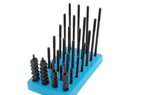 SHARS 5/8" T-Slot 1/2"-13 Stud 38 PCS T-NUT & Stud Set 202-4911 M[ in Kuwait