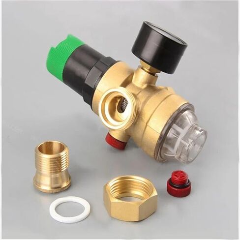 DN15 DN20 DN25 النحاس صمام تخفيض الضغط منظم تصفية تنقية المياه (DN25) in Kuwait