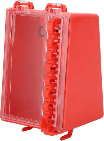 Lockout Tagout Box, Steel Group Lock Box with Key Slots | For electrical, mechanical, factory and workplace maintenance lockout tag storage in Kuwait