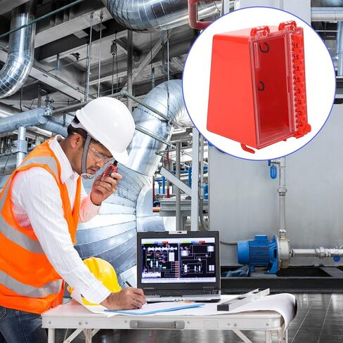 Lockout Tagout Box, Steel Group Lock Box with Key Slots | For electrical, mechanical, factory and workplace maintenance lockout tag storage in Kuwait