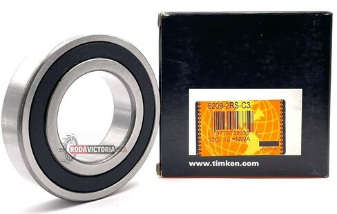 USA TIMKEN 6209-2RSC3 45X85X19MM Double Rubber Seal Deep Groove Ball Bearings in Kuwait