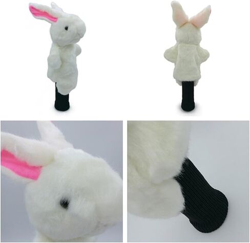 أغطية رأس نادي الجولف من Funy Rabbit أغطية رأس الجولف على شكل حيوانات أغطية رأس للسائق من القطيفة أغطية رأس نادي الجولف الملحقات in Kuwait