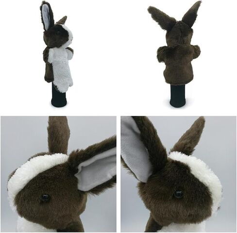 أغطية رأس نادي الجولف من Funy Rabbit أغطية رأس الجولف على شكل حيوانات أغطية رأس للسائق من القطيفة أغطية رأس نادي الجولف الملحقات in Kuwait