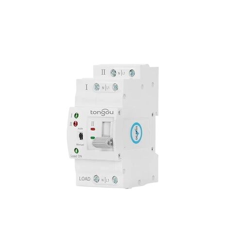 Din Rail 2P 4P ATS مفتاح نقل تلقائي مزدوج الطاقة مفاتيح كهربائية محددة طاقة غير منقطعة 110 فولت 220 فولت 63A(2p 63A، 110 فولت) in Kuwait