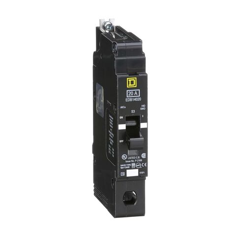 قاطع الدائرة SQUARE D EDB14020 1P 20A 277V in Kuwait