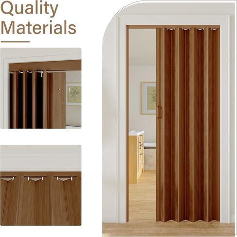 60'' x 80'' Hollow Paneled Accordion Door,60" x 80" in Saudi Arabia