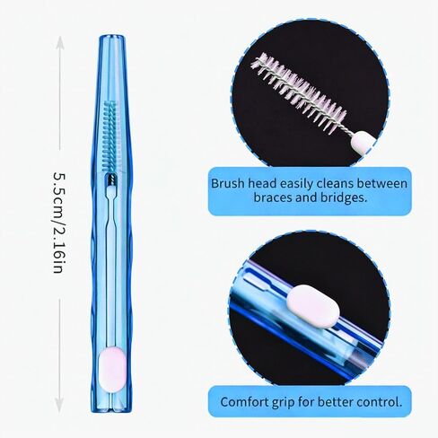 5 Pack Dual Head Nylon Hook Cleaning Brush Portable Phone Speaker Port Earbud Keyboard Crevice Cleaner Tool in Kuwait