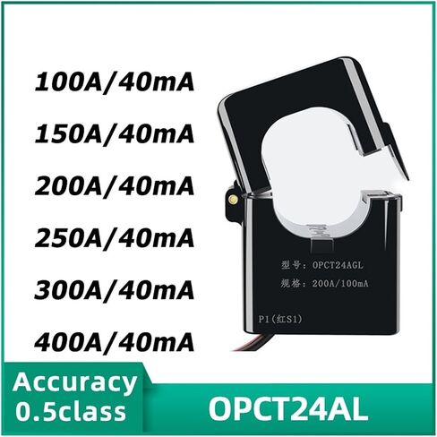 OPCT24AL سبليت الأساسية محول الحالي 50A 100A 200A 300A 400A 40mA المشبك محول الحالي (24AL 100A-33.33mA) in Kuwait