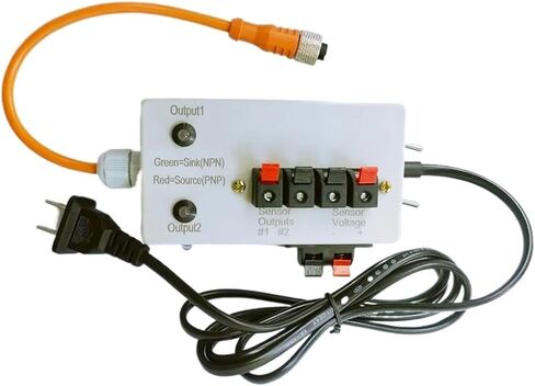 Photo Sensor Tester, Proximity Sensor Tester Supported DC AC NPN PNP 2-Wires 3-Wires M12 24VDC 220VAC, Power Supply 220VAC in Kuwait