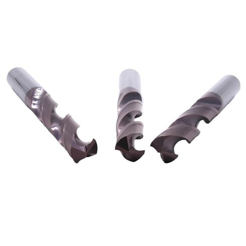 2mm-3.9mmx80mm Spiral Flute Twist Drill Bit 3Pcs(Size:3.7mm 3pc) in Kuwait