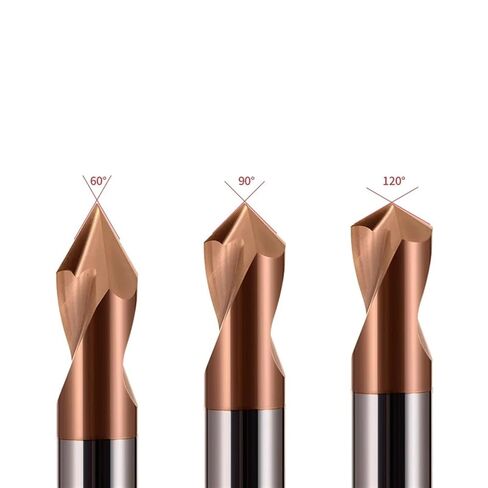 120 Degree Countersink Chamfer Drill Bits 1Pcs(Color:Carbide HRC45,Size:8x60(120 Degree)) in Kuwait