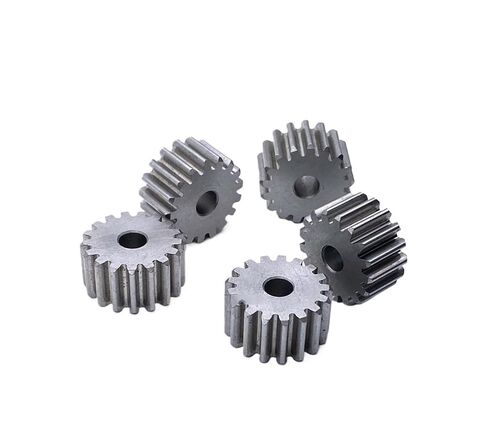 Steel Heavy Duty Motor Pinion Gear 2pcs 1M 11/12/15/17/18/23/25 Teeth 5MM Hole Diameter Stainless Steel Spur Gear(17 Teeth) in Kuwait