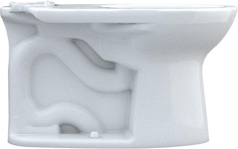 وعاء مرحاض TOTO Drake بارتفاع عالمي TORNADO FLUSH مع CEFIONTECT، WASHLET+ جاهز، قطن أبيض - C776CEFGT40#01 in Kuwait