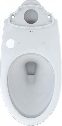 وعاء مرحاض TOTO Drake بارتفاع عالمي TORNADO FLUSH مع CEFIONTECT، WASHLET+ جاهز، قطن أبيض - C776CEFGT40#01 in Kuwait