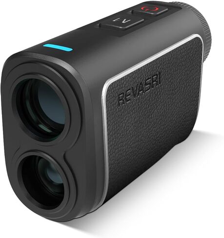 REVASRI Range Finder Golf Rangefinder with Slope, 1000 Yards Golf Range Finder with Magnetic, 6X Magnification, Flag Locking Vibration, Must Accessories for Golfer in Kuwait