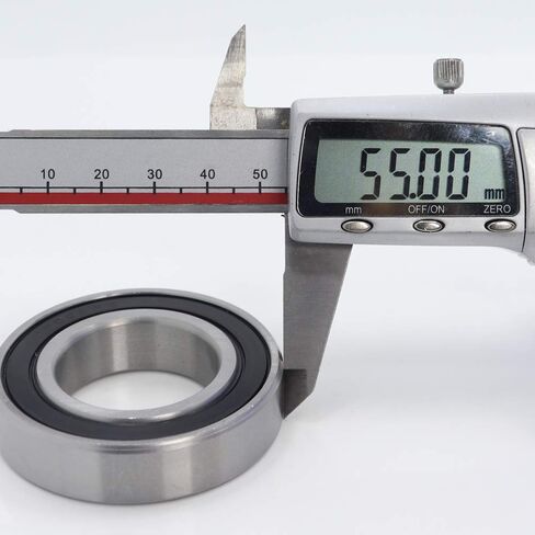 S6006RS Bearing 30x55x13mm 440C Stainless Steel S6006-2RS Stainless Steel Ball Bearings ABEC-3 Rubber Sealed Pick of 2PC in Kuwait
