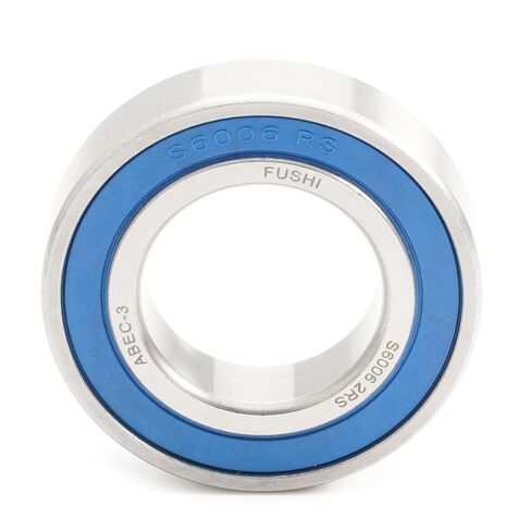 S6006RS Bearing 30x55x13mm 440C Stainless Steel S6006-2RS Stainless Steel Ball Bearings ABEC-3 Rubber Sealed Pick of 2PC in Kuwait
