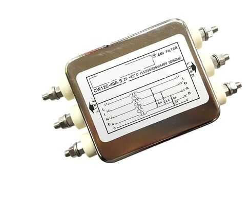 مرشح الطاقة CW12C 30A 40A 50A S ثلاثي الطور وأربعة أسلاك تيار متردد 380 فولت (LC57H380+LCDA357H) in Kuwait