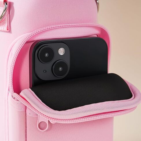 32 oz Water Bottle Bag Carrier Tumbler Neoprene Insulated Cup Holder Sleeve Cover Suitable for teenagers Adults in Kuwait