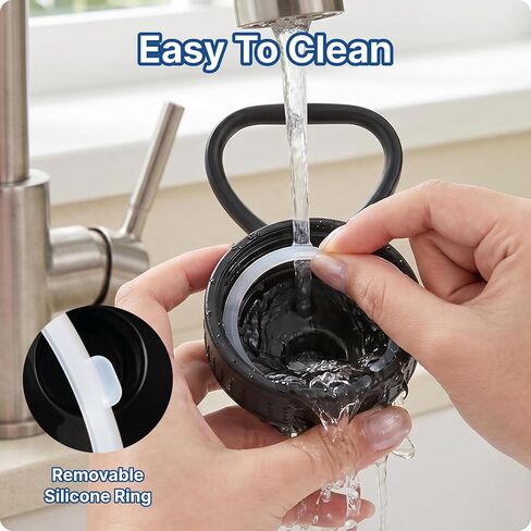 Chug Lid for Simple Modern Summit 14 18 22 30 32 40 oz Water Bottle | Replacement Lid with Ergonomic Handle, Leak-Proof Spout Cap for Sports Gym, BPA Free (1 Pack) in Kuwait