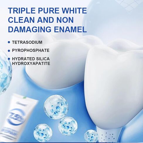 2 Pcs 7.5 hydroxyapatite Toothpaste，Set 2 Pcs Hydroxyapatite Toothpastes for Enamel Protection and Tooth Strengthening, Gentle Mint, Fresh Breath, Daily Use for Oral Health in Kuwait