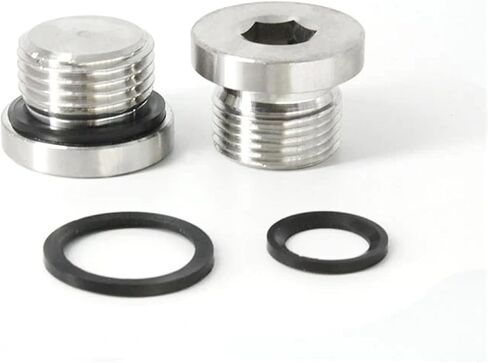 M8 M10 M12 M14 M16 M18 M20 1/8 "1/4" 3/8 "1/2" 3/4 "1" ذكر 316 سداسية من الفولاذ المقاوم للصدأ المقبس غطاء رأس وصلة أنابيب (M27x2) in Kuwait