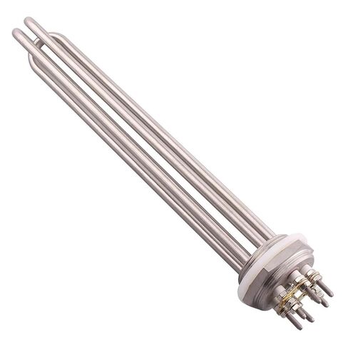 عنصر التدفئة سخان المياه 220/380 فولت عنصر التدفئة الغمر DN32/DN40 سخان كهربائي 3KW/4.5KW/6KW/9KW/12KW SUS304(DN40,380V_3KW 210 مللي متر) in Kuwait