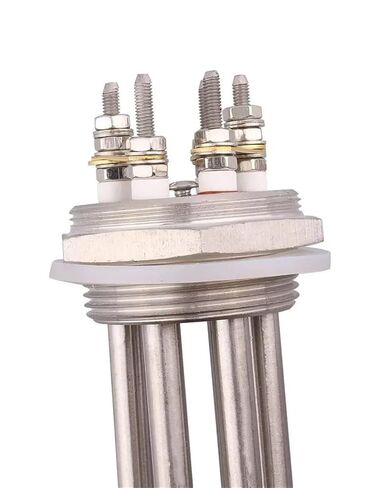 عنصر التدفئة سخان المياه 220/380 فولت عنصر التدفئة الغمر DN32/DN40 سخان كهربائي 3KW/4.5KW/6KW/9KW/12KW SUS304(DN40,380V_3KW 210 مللي متر) in Kuwait