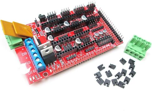 RAMPS 1.4: 3D Printer Control Board Reprap Shield for Arduino Mega 2560 & Pololu Drivers​ in Kuwait