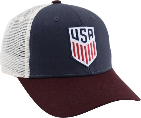U.S. Men's Soccer Officially Licensed USMNT Snapback Patch Hat Big Rig in Kuwait
