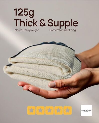 12 Pairs Nitrile Coated Safety Work Gloves, Fuel Gloves for Oil Hauler Blue Chemical & Water Resistant Gloves in Kuwait