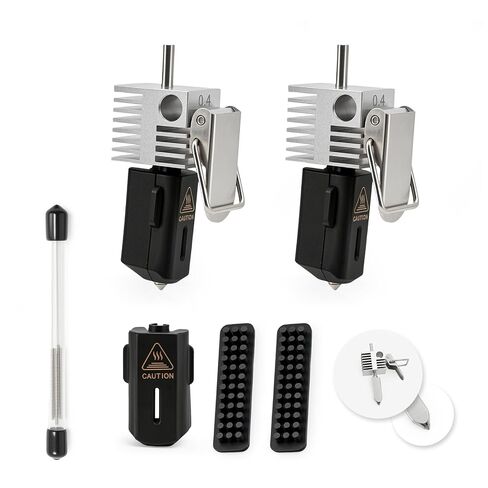 2PK SPARKX i7 Hotend 0.4MM Hardened Steel Nozzle Hot End High Temperature Resistant Replacement Parts for Creality SPARKX i7 3D Printer with Cleaning Tools in Kuwait
