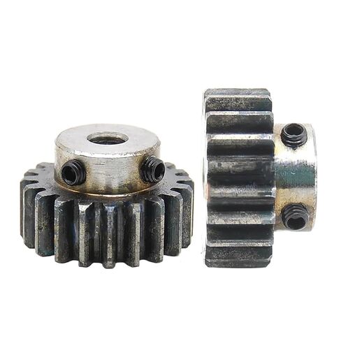 Steel Heavy Duty Motor Pinion Gear 1Pcs Quenching 1.5 Module .5M 12T/15T-25T Spur Gear Motor Steel Mechanical Transmission Bore 6.35mm(1.5M 17T) in Kuwait
