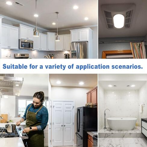 لمبة TSEXES GX24Q ذات 4 دبابيس 10 وات PL-C LED، تحل محل 26 وات CFL - متوافقة مع صابورة التوصيل والتشغيل، 1500 لومن، 4100 ك أبيض بارد، 4 عبوات in Kuwait