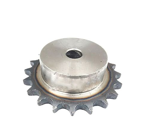 Steel Heavy Duty Motor Pinion Gear 06B Chain Gear 9-19Teeth A3 Steel Industrial Convex Sprocket Wheel Process Hole(12Teeth) in Kuwait