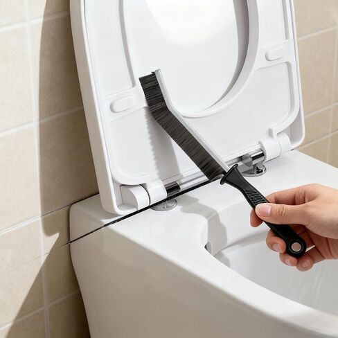 7 Pcs Hard Bristle Crevice Cleaning Brush Set - for Grout, Tight Spaces & Gap Cleaning, Deep Reach Narrow Scrubber Tools for Bathroom Tiles, Kitchen Sink, Window Tracks & Car Vents, Home Essentials in Kuwait