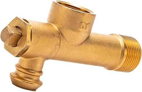 1 Piece Drain Valves Industrial Male Thread Automatic DN20 Brass Two-Way in Kuwait