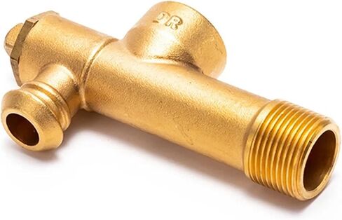 1 Piece Drain Valves Industrial Male Thread Automatic DN20 Brass Two-Way in Kuwait