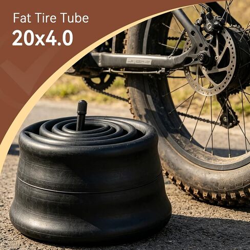 2-Pack 20x4.0 Fat Tire Tube 20x4 Inner Tube 20x4 Bike Tube in Kuwait