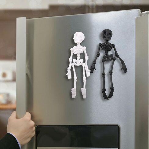 5PCS 3D Skeleton Figure, Novelty Refrigerator Magnet Set for Home & Office Decoration in Kuwait
