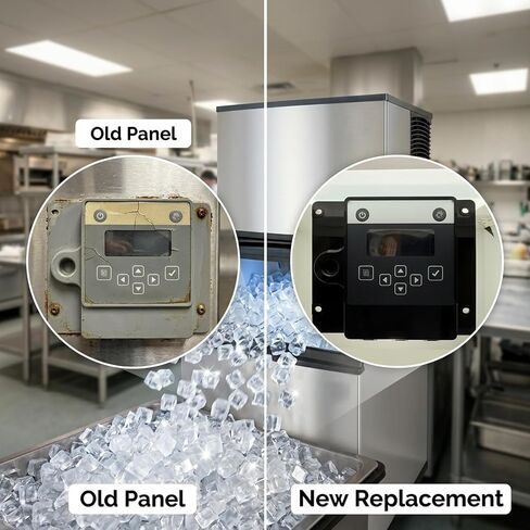 مجموعة مبيت LCD للوحة اللمس 000007926 (بدون شاشة) - بديل متوافق لآلة صنع الثلج Manitowoc مبيت لوحة تحكم متين ومقاوم للرطوبة لصانعي الثلج التجاري in Kuwait