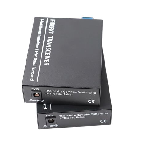 محول الوسائط الليفية منافذ RJ45 المزدوجة إلى SM LC 1000Base LX 20km | 10/100/1000Base-Tx إلى 1000Base-LX، متوافق مع الوضع الفردي SFP 1310nm حتى 20 كم، بديل لأجهزة الإرسال 1.25G in Kuwait