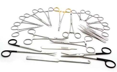 Canine and Feline Spay Neuter Pack with SuperCut Scissors, High Quality Rust Free, Sterlizable Stainless Steel. in Kuwait