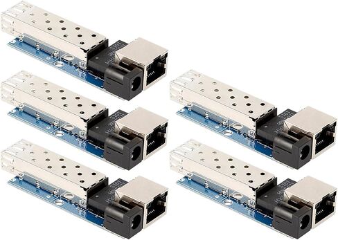 محولات ألياف جيجابت إيثرنت تدعم وحدة SFP سريعة السرعة PCB قاعدة معدنية تصميم LCS متوافق مع محولات SFPs من الألياف إلى إيثرنت in Kuwait